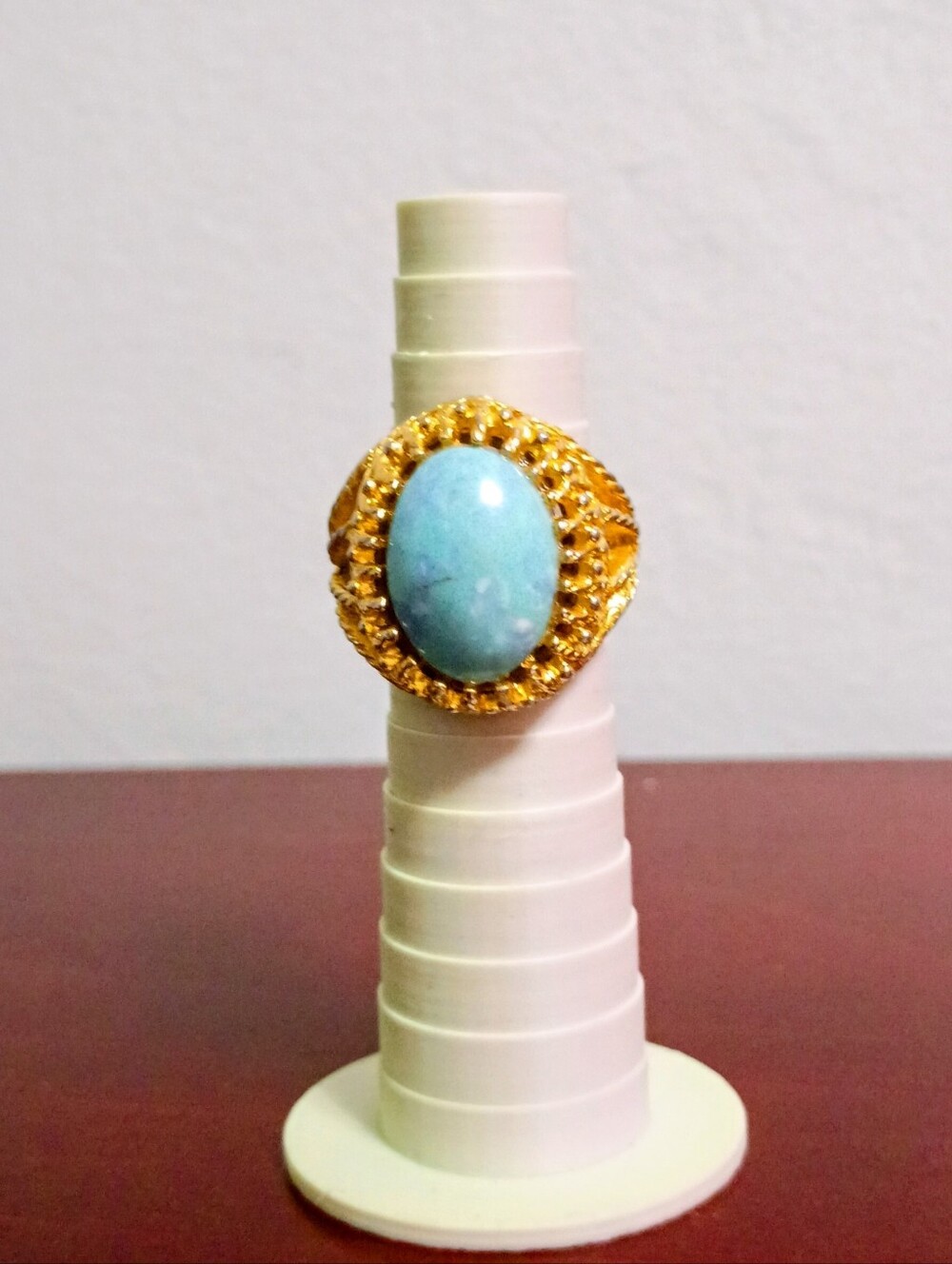 Vintage Faux Turquoise Ring